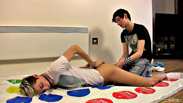 A Horny Game of Twister! - Kyle Wilkinson &Amp;Amp; Skylar Blu