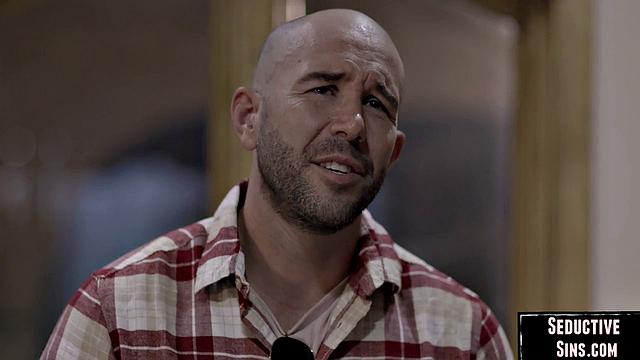 Stunning blonde doggy by her lover