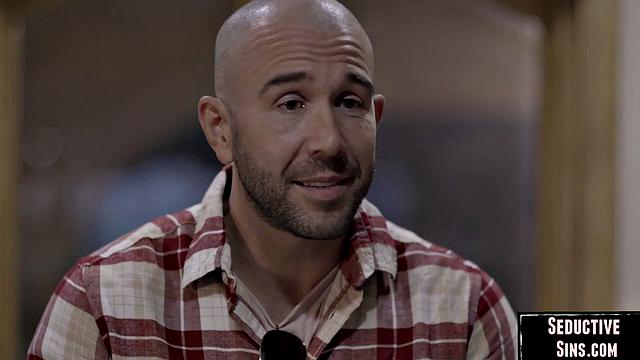 Stunning blonde doggy by her lover