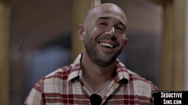 Stunning blonde doggy by her lover