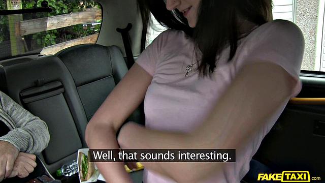 Brunette exhibitionist loves the camera