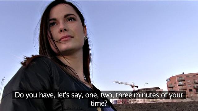 Big tits babe gets fucked in the forest