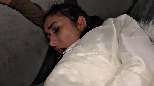 Watch Darcia Lee take a wild ride under a bridge and smile while getting pounded in doggystyle