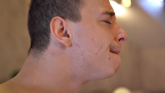 Analpounded tiny babe gets asslicked by BF be4 deepthroating