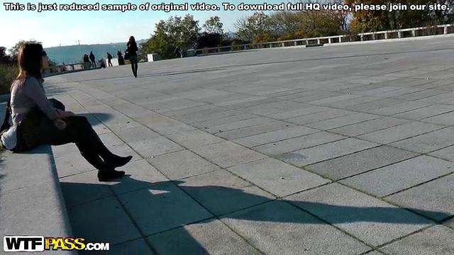 Real porn with girl in stockings