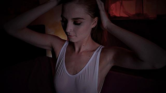Redhead Gets Lubed And Fucked
