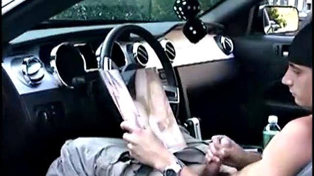 Straight Cory Gets Public Blowjob