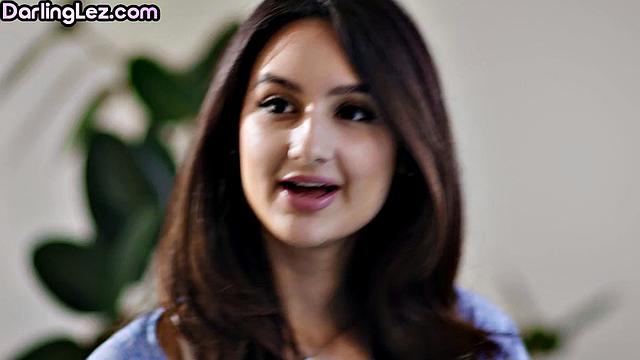 Petite lesbians in 4some