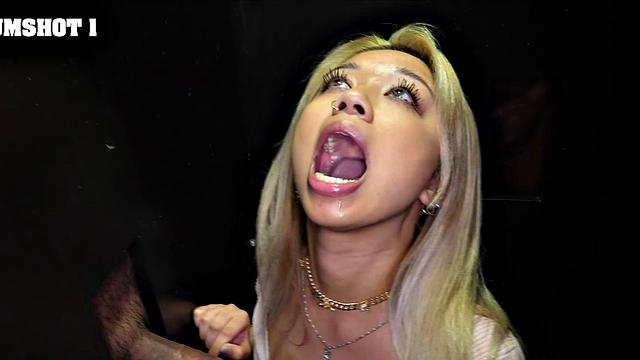 Gia Swallowing Cum - Yes!