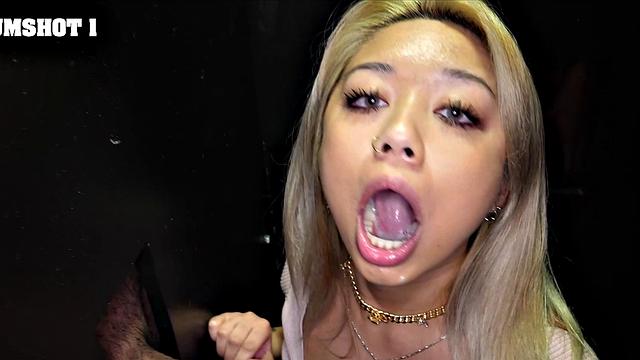Gia Swallowing Cum - Yes!