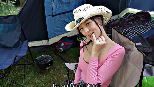 HUNT4K. Forest strawberry bet leads to a fire ride