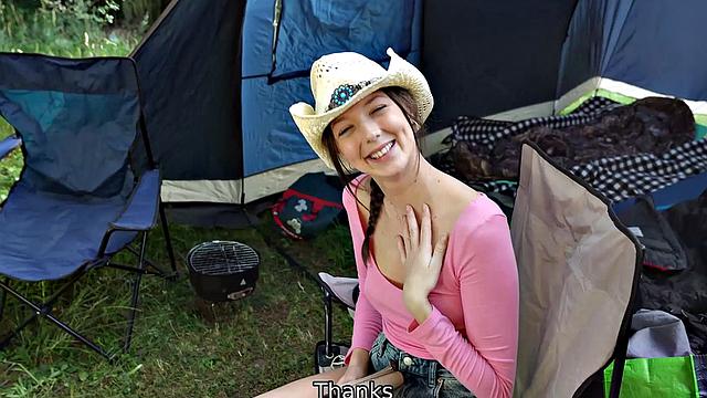 HUNT4K. Forest strawberry bet leads to a fire ride