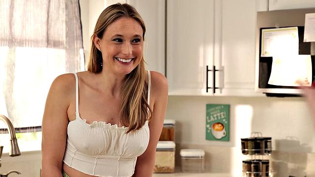 Petite Redhead Makes Love To StepMILF- GirlfriendsFilms