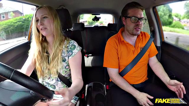 Amateur babe gets a rough spanking and raw anal from ex-students in glasses