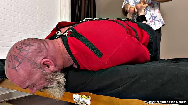 Rick Gets Hogtied and Tickled - Rick