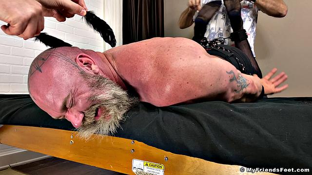 Rick Gets Hogtied and Tickled - Rick