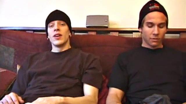 Shane and Brock go down hard on thick cock together