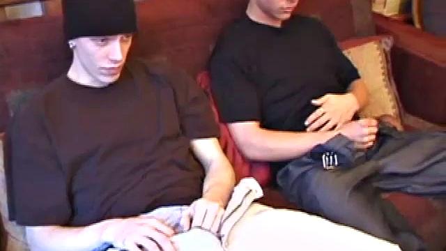 Shane and Brock go down hard on thick cock together