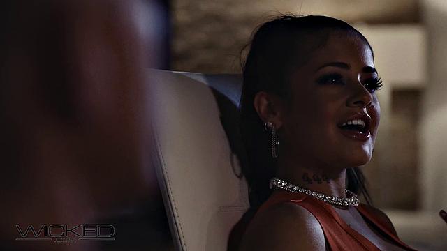 Wicked - Inked Babe Gets Face Fucked And Hard