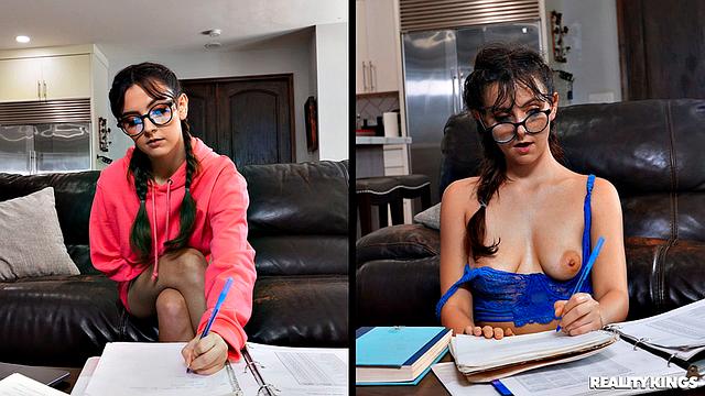 Studious Girl Gets Hooked Up