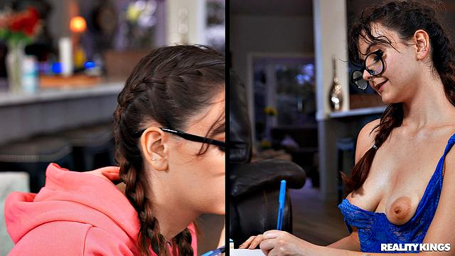 Studious Girl Gets Hooked Up