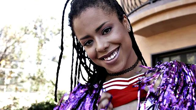 Black bae fucked by black cock in pussy in doggystyle