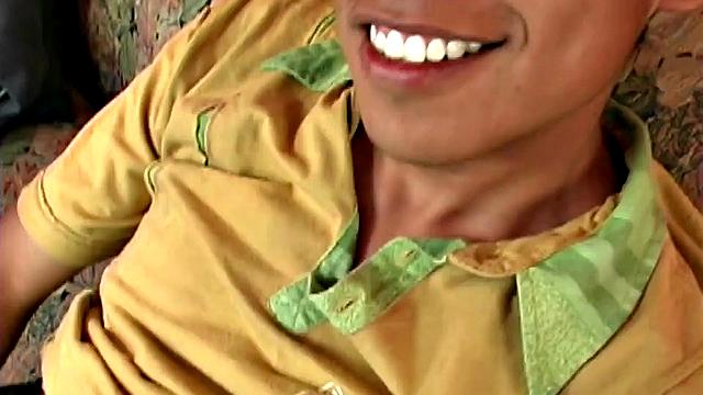We join Latin boy Fabiano parked on the couch and ready to jerk off. It isn't long before he's stripped naked and fingering his little ass. The added stimulation soon has him boned up and ready to get himself off.