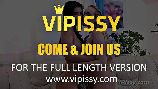 Vipissy - Two Stars Pissing Lesbians