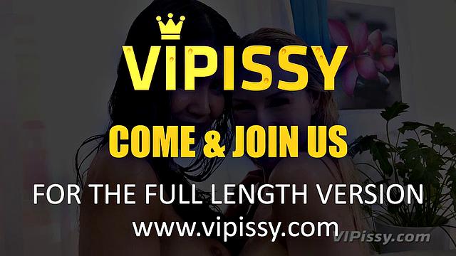Vipissy - Two Stars Pissing Lesbians