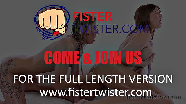 Fistertwister - Lucy's Juicy - Lesbian Fisting