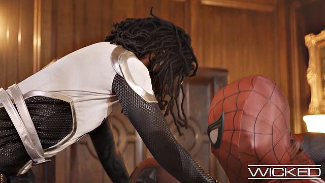 Wicked - Best Of SpideyPool Scenes - Keep Watching For THE HOTTEST THREESOME EVER