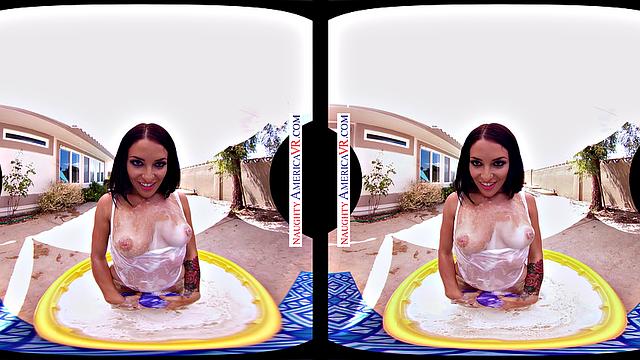 Kissa Sins and her ass do the unthinkable to you in VR