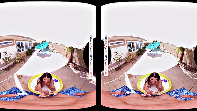 Kissa Sins and her ass do the unthinkable to you in VR