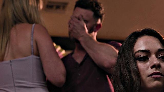 PURE TABOO Desperate Couple Fucks Pregnant Teen Sophia Burns