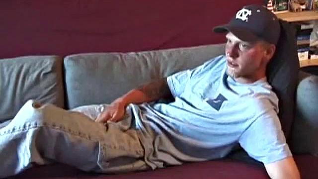 Amateur Stroking Cock