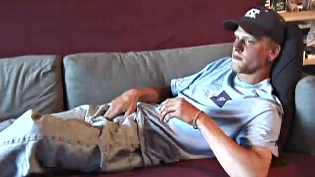 Amateur Stroking Cock