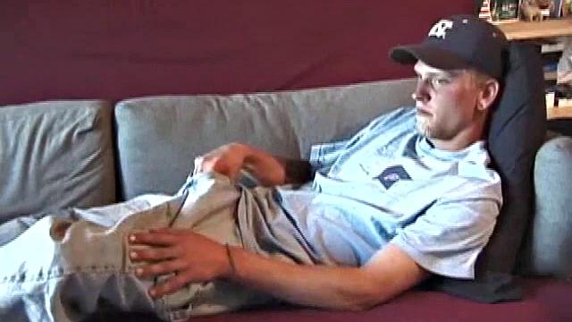 Amateur Stroking Cock