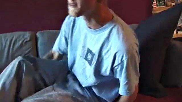 Amateur Stroking Cock