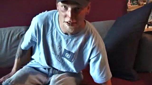 Amateur Stroking Cock