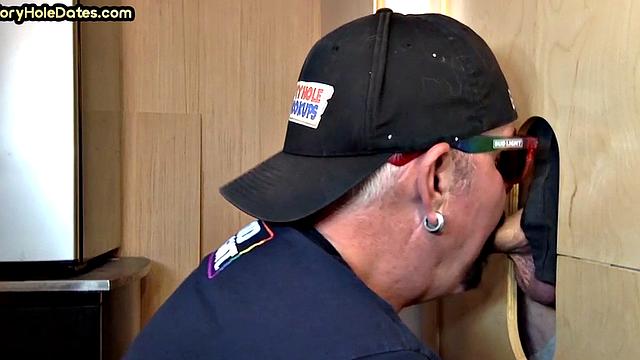 Moustache mature loves giving head