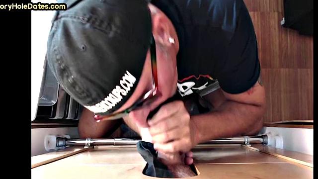 Moustache mature loves giving head