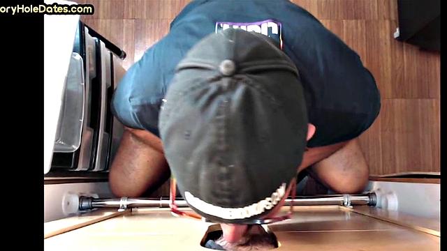 Moustache mature loves giving head