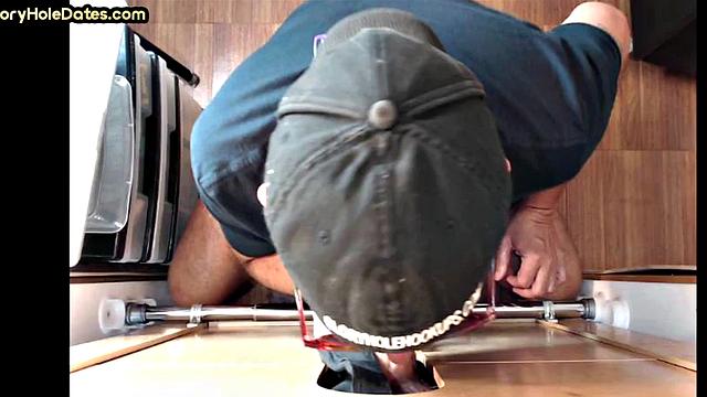 Moustache mature loves giving head