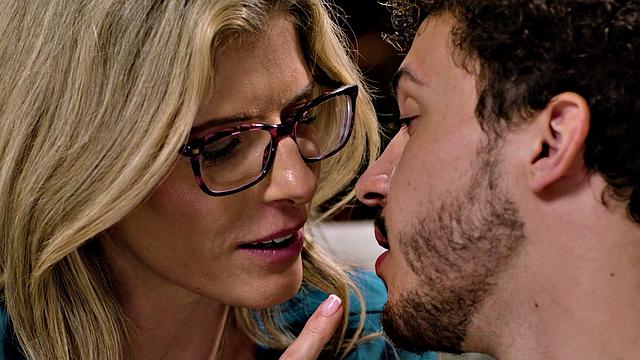 Nurse MILF Cory Chase Teaches Stepson How To Put A Condom, Now Wants Him To Take It Off