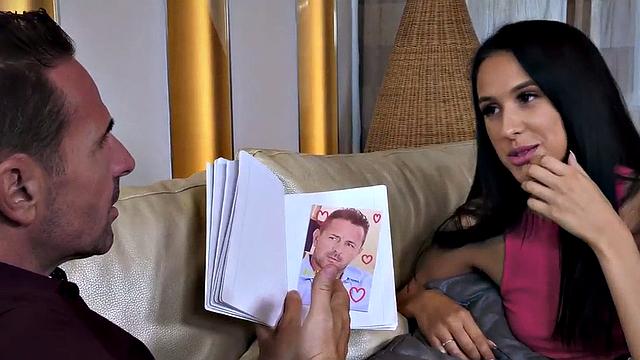 Older dude fingers and pussyfucks 21yo babe in her tight muff