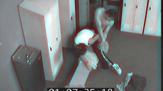 Horny gym slut getting fucked