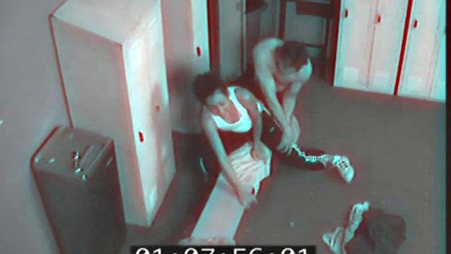 Horny gym slut getting fucked