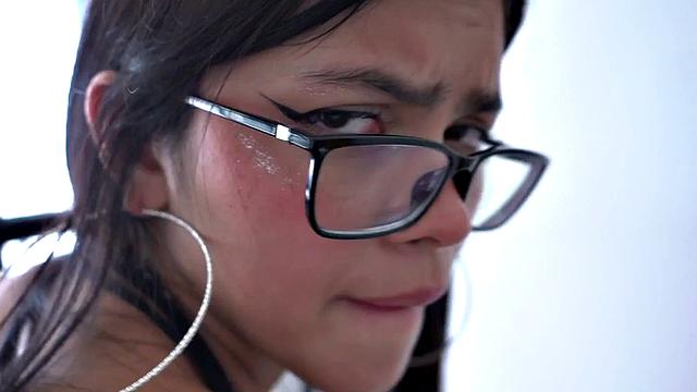 Hot little teen finger fucking her pussy