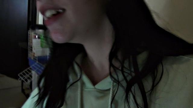 Ballslicking bigtits babe facialized after deepthroat n fuck