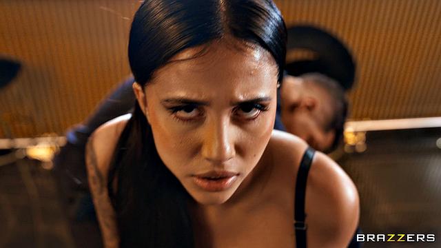 Private dancer gets oiled